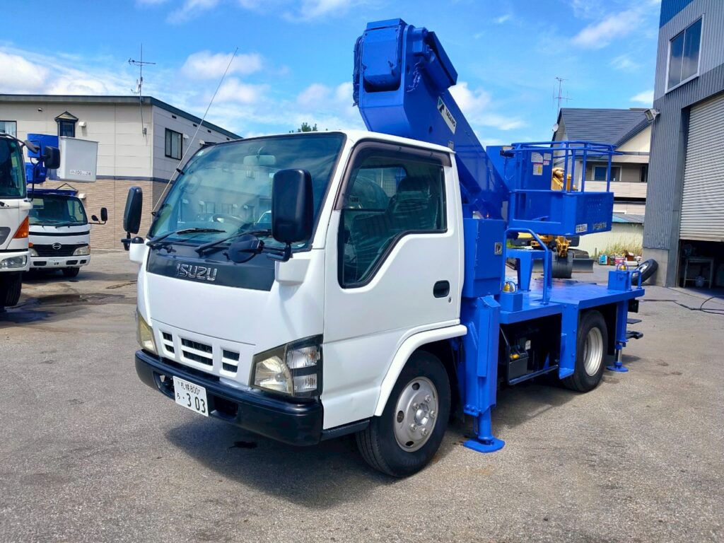 H19 エルフ 12ｍ 高所作業車　★フル装備　★タダノ ＡＴ－１２１ＴＧ　★5ＭＴ　★塗装済み！
