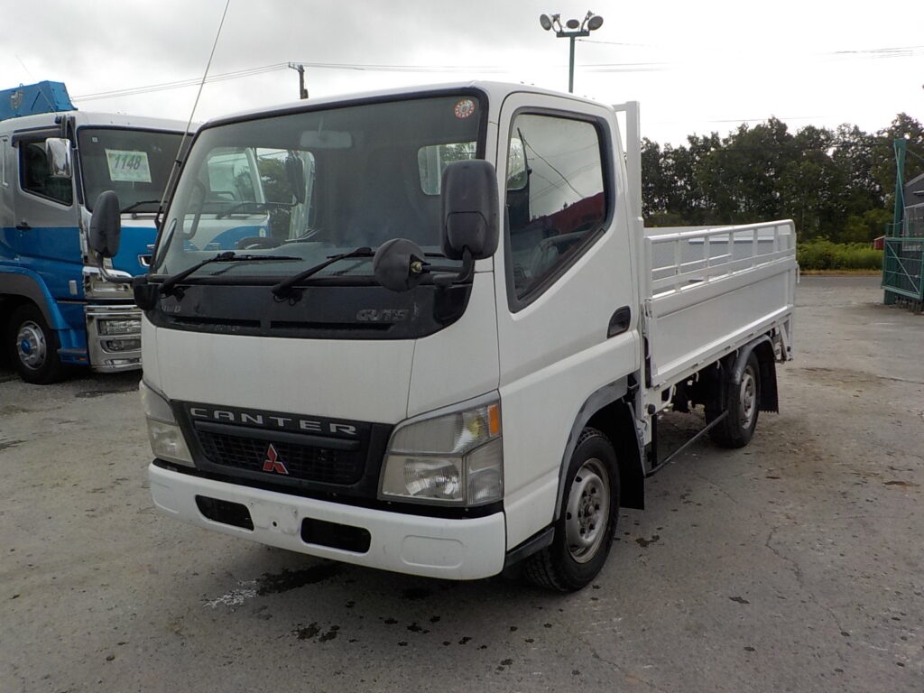 平成15年　キャンターガッツ 1.45ｔ平　4ＷＤ　パワーゲート　★リヤタイヤシングル★予備検査取得済み★