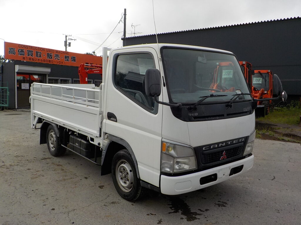 平成15年　キャンターガッツ 1.45ｔ平　4ＷＤ　パワーゲート　★リヤタイヤシングル★予備検査取得済み★