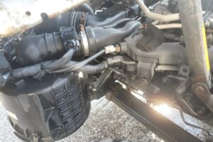 サムネイル: H19 デュトロ12ｍ高所作業車　★フル装備　★5ＭＴ　★アイチ ＳＳ－１２Ａ ★塗装済み！