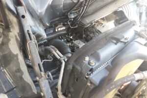 サムネイル: H19 デュトロ12ｍ高所作業車　★フル装備　★5ＭＴ　★アイチ ＳＳ－１２Ａ ★塗装済み！