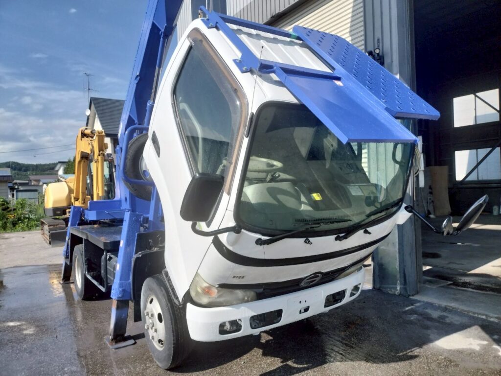 H19 デュトロ12ｍ高所作業車　★フル装備　★5ＭＴ　★アイチ ＳＳ－１２Ａ ★塗装済み！