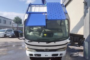 サムネイル: H19 デュトロ12ｍ高所作業車　★フル装備　★5ＭＴ　★アイチ ＳＳ－１２Ａ ★塗装済み！