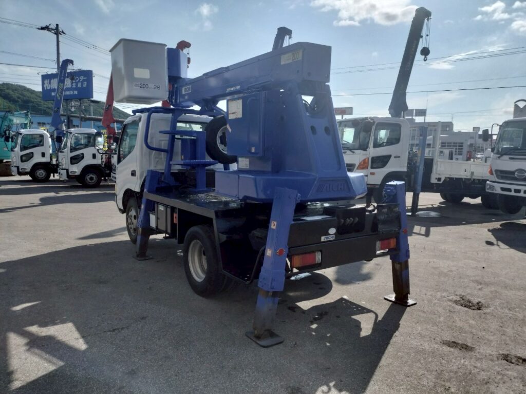 H19 デュトロ12ｍ高所作業車　★フル装備　★5ＭＴ　★アイチ ＳＳ－１２Ａ ★塗装済み！