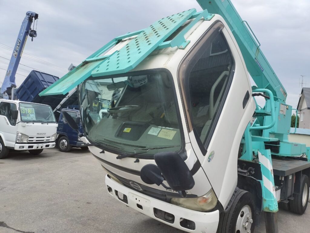 H19 デュトロ12ｍ高所作業車　★フル装備　★5ＭＴ　★アイチ ＳＳ－１２Ａ