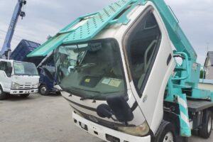 サムネイル: H19 デュトロ12ｍ高所作業車　★フル装備　★5ＭＴ　★アイチ ＳＳ－１２Ａ