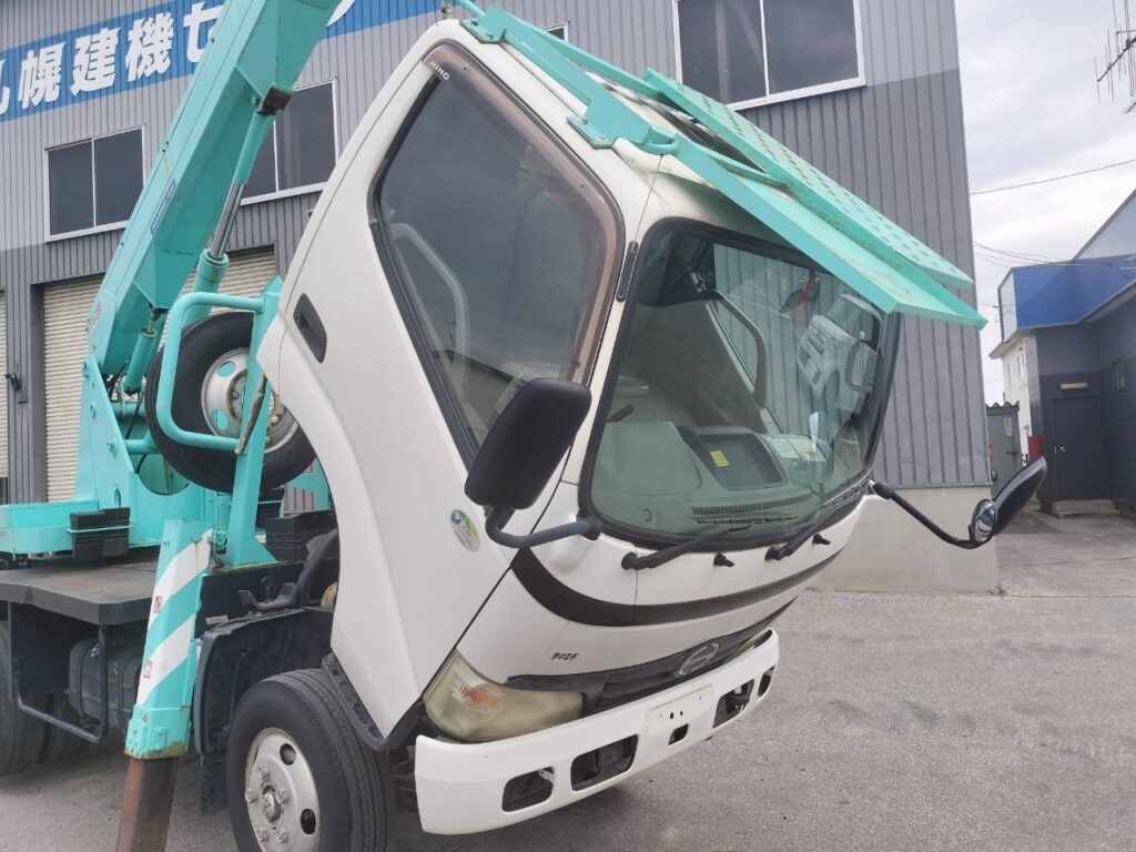 H19 デュトロ12ｍ高所作業車　★フル装備　★5ＭＴ　★アイチ ＳＳ－１２Ａ