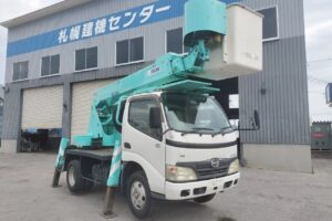 サムネイル: H19 デュトロ12ｍ高所作業車　★フル装備　★5ＭＴ　★アイチ ＳＳ－１２Ａ