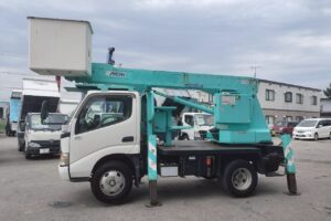 サムネイル: H19 デュトロ12ｍ高所作業車　★フル装備　★5ＭＴ　★アイチ ＳＳ－１２Ａ