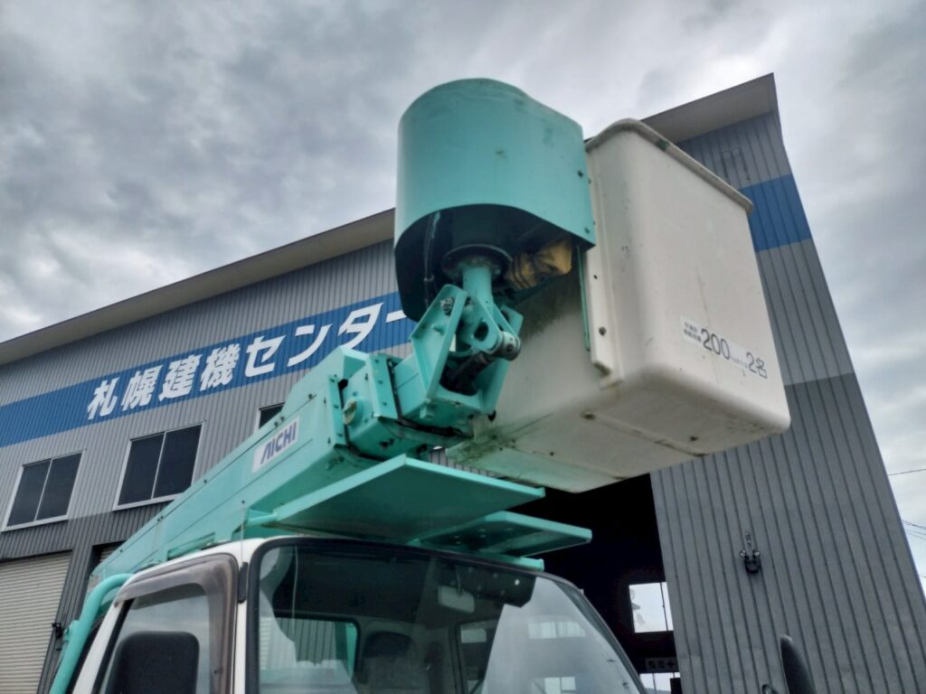 H19 デュトロ12ｍ高所作業車　★フル装備　★5ＭＴ　★アイチ ＳＳ－１２Ａ