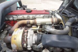 サムネイル: H19 デュトロ12ｍ高所作業車　★フル装備　★5ＭＴ　★アイチ ＳＳ－１２Ａ