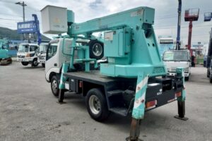 サムネイル: H19 デュトロ12ｍ高所作業車　★フル装備　★5ＭＴ　★アイチ ＳＳ－１２Ａ