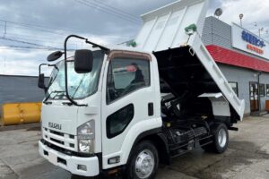 平成24年　いすゞ　フォワード　４トンダンプ　電動コボレーン付（車検令和7年12月）