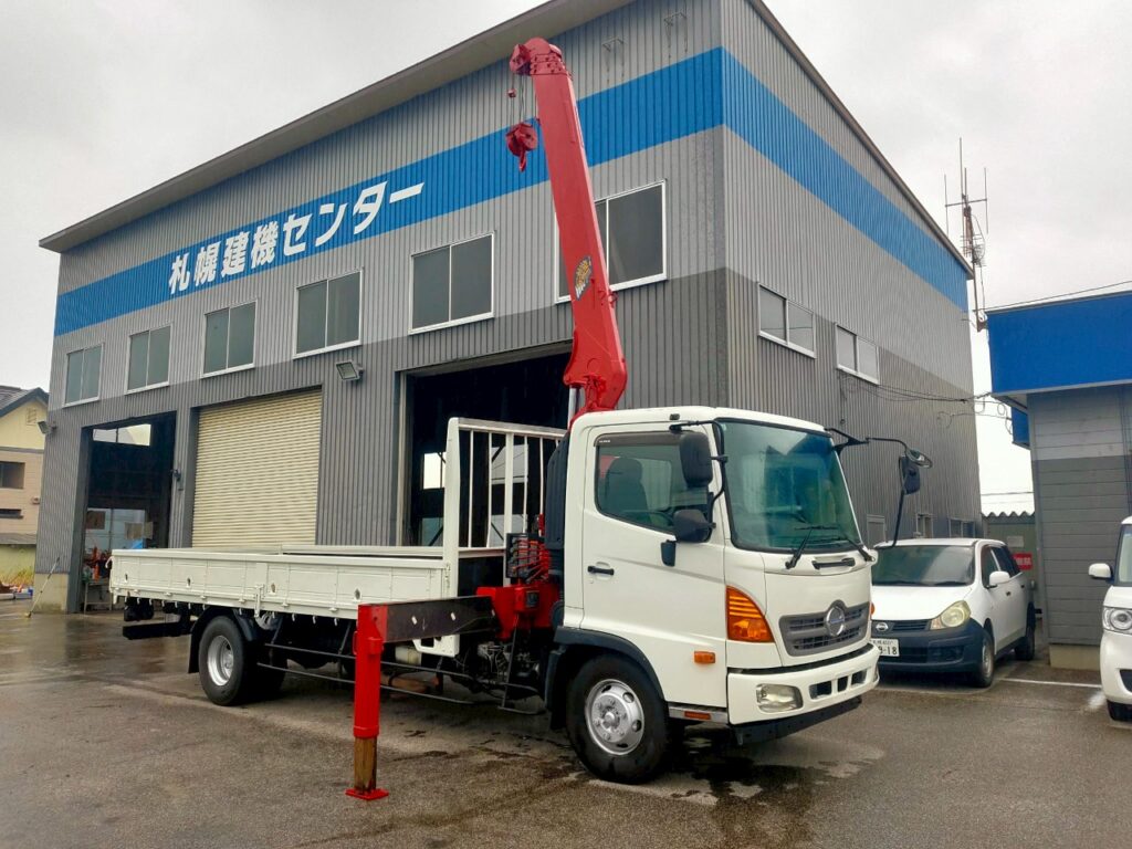 平成24年　日野　レンジャー4トン4段クレーンラジコン