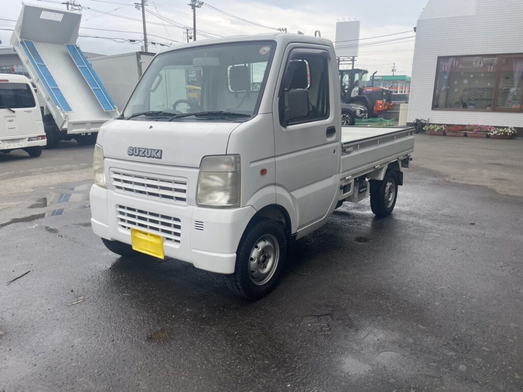 平成20年　スズキ　キャリイ軽トラック　車検令和9年2月　切替４WD　パワステ