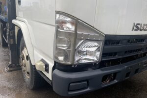サムネイル: 平成26年　エルフ12M高所作業車　スチールバケット　車検2年付