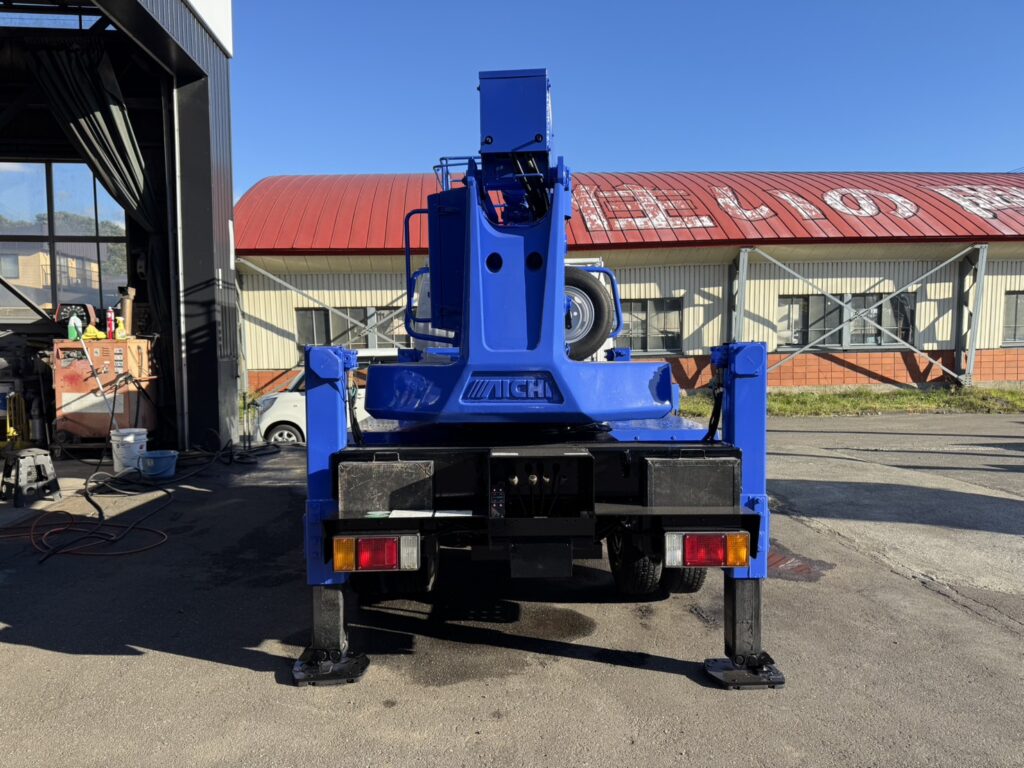 平成26年　エルフ12M高所作業車　スチールバケット　車検2年付