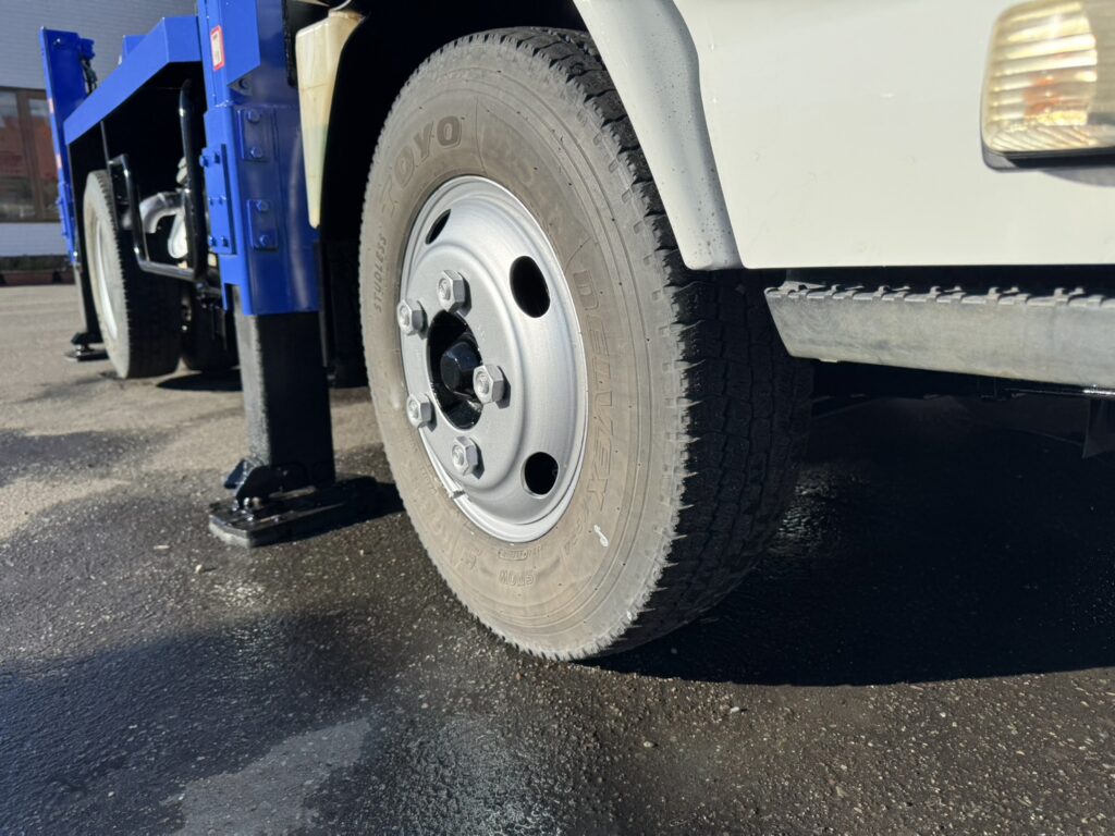 平成26年　エルフ12M高所作業車　スチールバケット　車検2年付