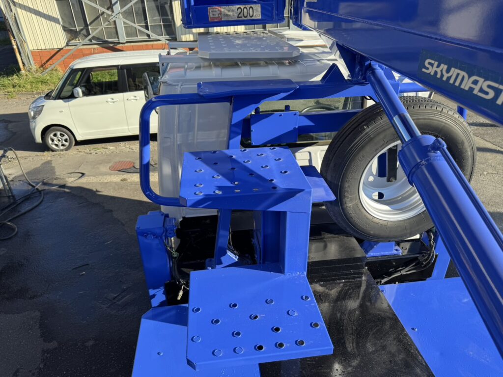 平成26年　エルフ12M高所作業車　スチールバケット　車検2年付