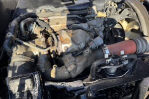 サムネイル: 平成26年　エルフ12M高所作業車　スチールバケット　車検2年付