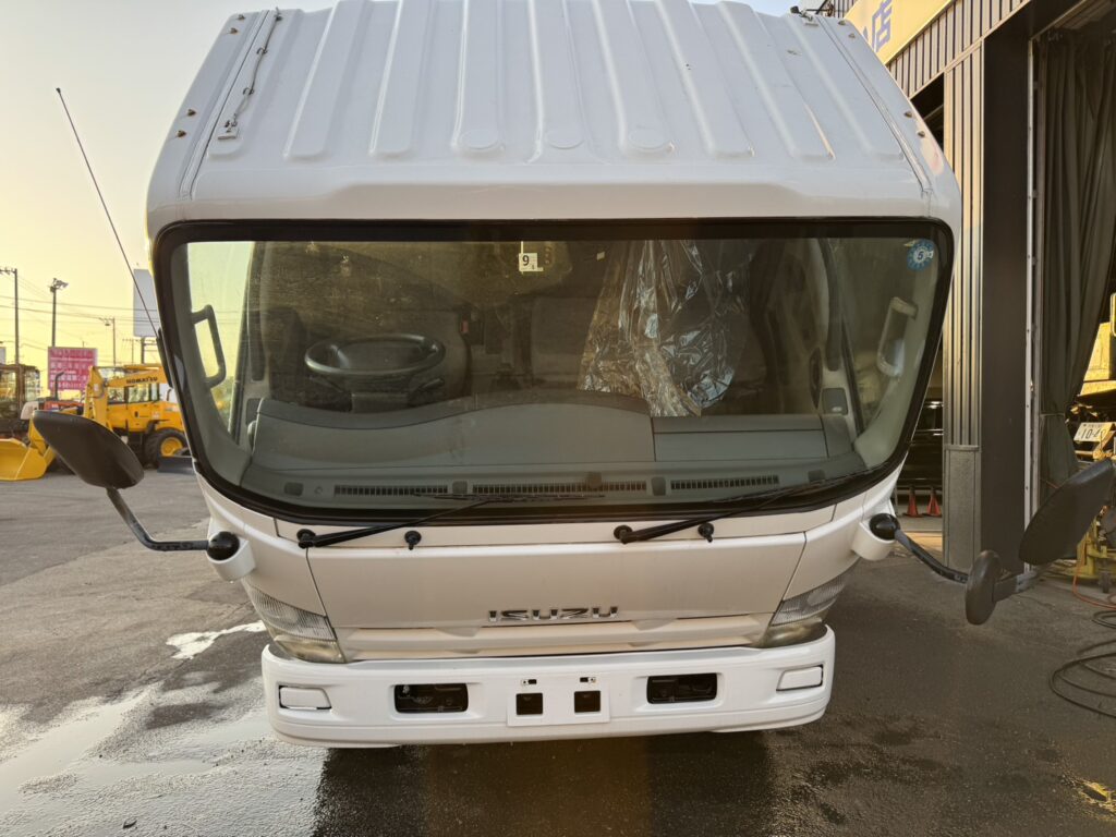 平成20年　エルフ 4トンパネルワイドロング　サイドドア　ラッシングレール1段　車検1年付