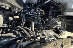 サムネイル: 平成22年　キャンター14.5M高所作業車　FRPバケット　上物アイチ　全塗装済み　車検2年付