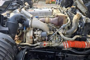 サムネイル: 令和２年　日野　レンジャー　４トンダンプ　コボレーン付　荷台塗装済！（車検1年付）