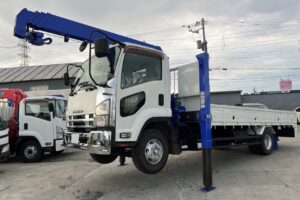 平成23年　いすゞ　フォワード　４トン段クレーンロングジャッキ　フックイン・ラジコン付（車検令和8年7月）