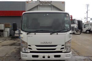 サムネイル: 平成28年　いすゞ　エルフ　3.8トンウィング　ワイドロング・パワーゲート・ラッシング2段（車検1年付）