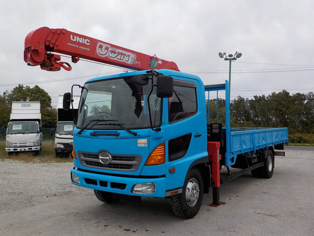 平成20年　レンジャー 4ｔ4段クレーンロング　★ラジコン★差違いアウトリガー★パラフック★