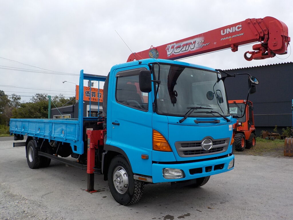 平成20年　レンジャー 4ｔ4段クレーンロング　★ラジコン★差違いアウトリガー★パラフック★