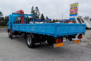 サムネイル: 平成20年　レンジャー 4ｔ4段クレーンロング　★ラジコン★差違いアウトリガー★パラフック★