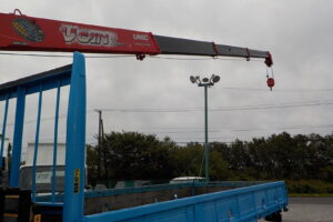 サムネイル: 平成20年　レンジャー 4ｔ4段クレーンロング　★ラジコン★差違いアウトリガー★パラフック★