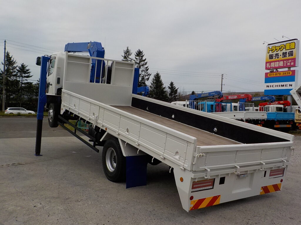 平成23年　レンジャー 4ｔ4段クレーンロングジャッキ　★ラジコン★フックイン★車検令和8年8月★