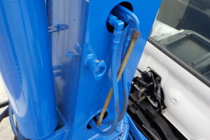 サムネイル: 平成23年　レンジャー 4ｔ4段クレーンロングジャッキ　★ラジコン★フックイン★車検令和8年8月★