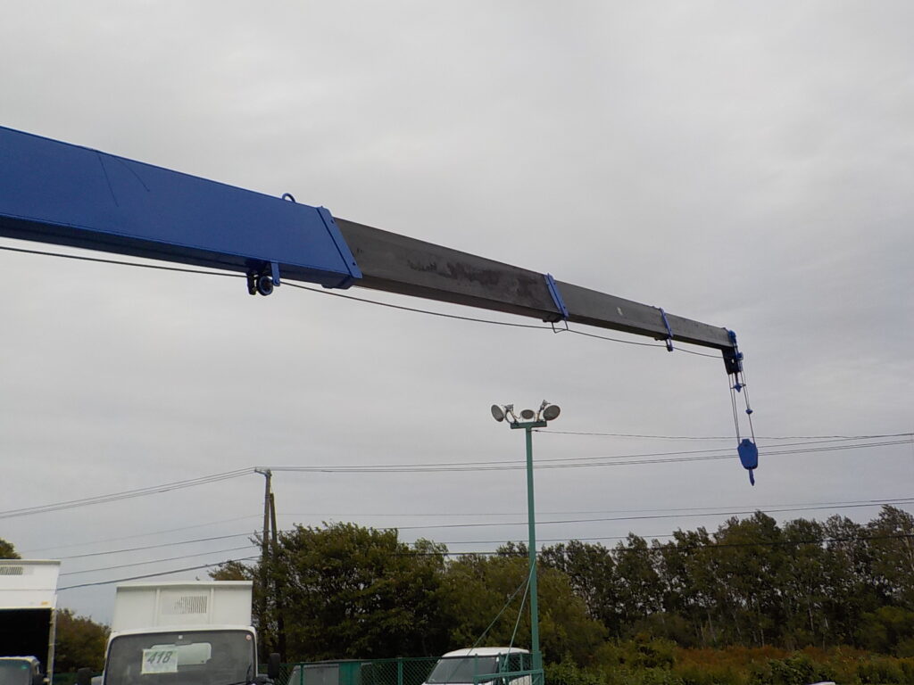 平成23年　レンジャー 4ｔ4段クレーンロングジャッキ　★ラジコン★フックイン★車検令和8年8月★