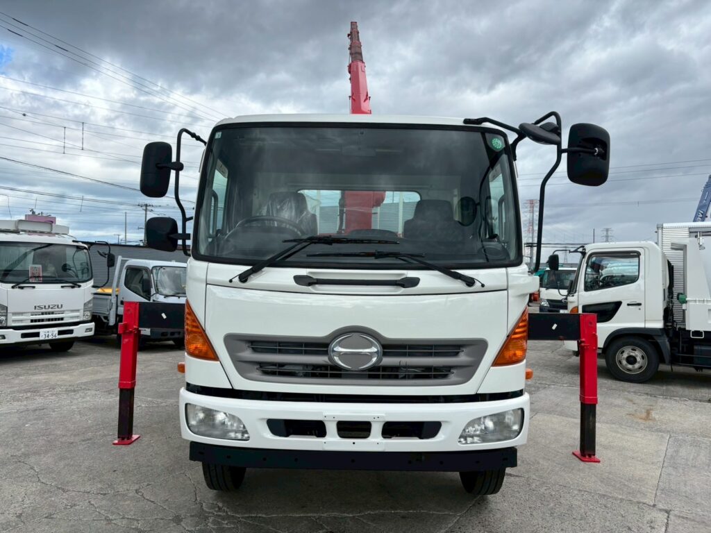 平成24年　日野レンジャー4トン4段クレーン RC付（車検1年付）
