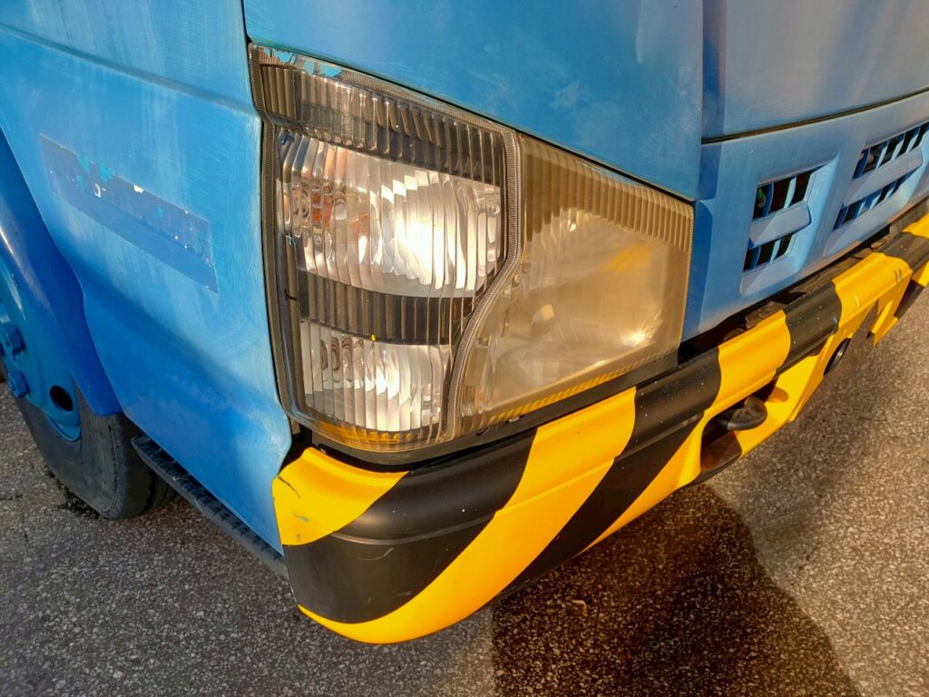 平成17年式エルフ12m高所作業車スチールバケット