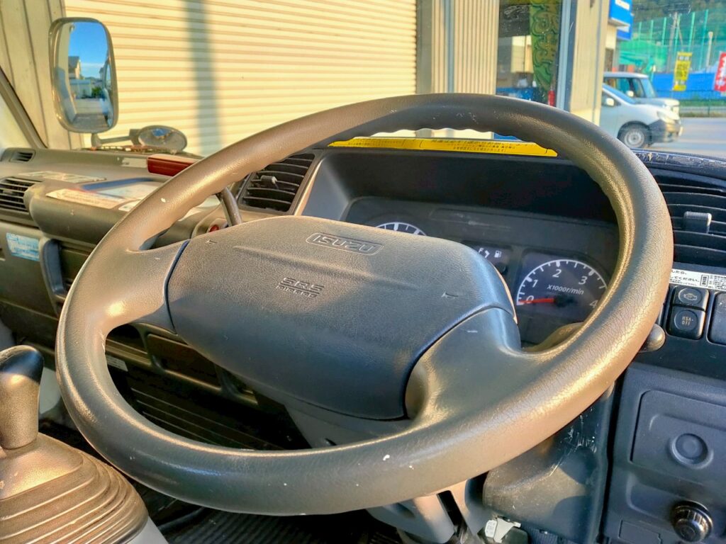 平成17年式エルフ12m高所作業車スチールバケット
