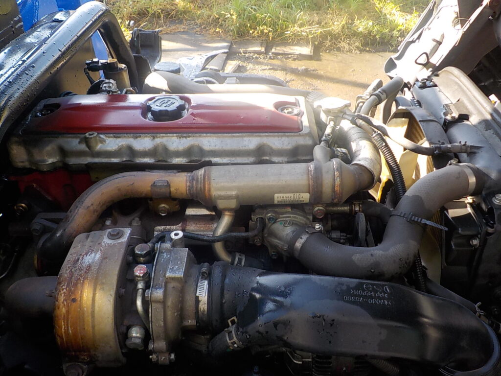 平成19年　デュトロ 11.9ｍ高所作業車　スチールバケット