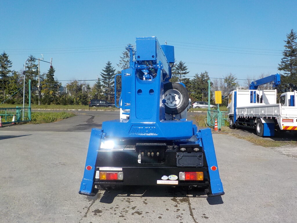 平成19年　デュトロ 11.9ｍ高所作業車　スチールバケット