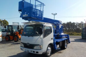 平成19年　デュトロ 11.9ｍ高所作業車　スチールバケット