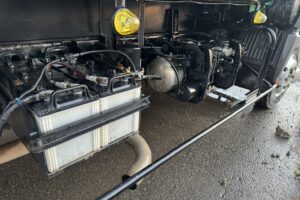 サムネイル: 平成22年 日野 レンジャー プレス式パッカー8.7㎥ ハイブリッド 連続スイッチ  車検1年付