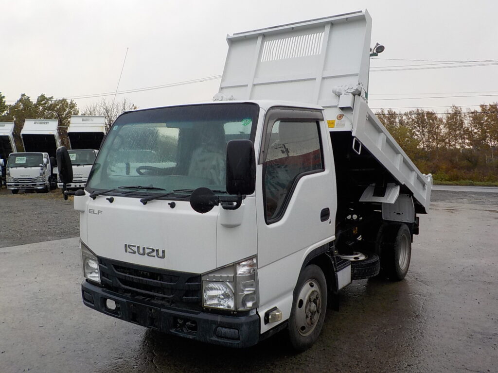 平成27年 エルフ2tダンプ 電動コボレーン