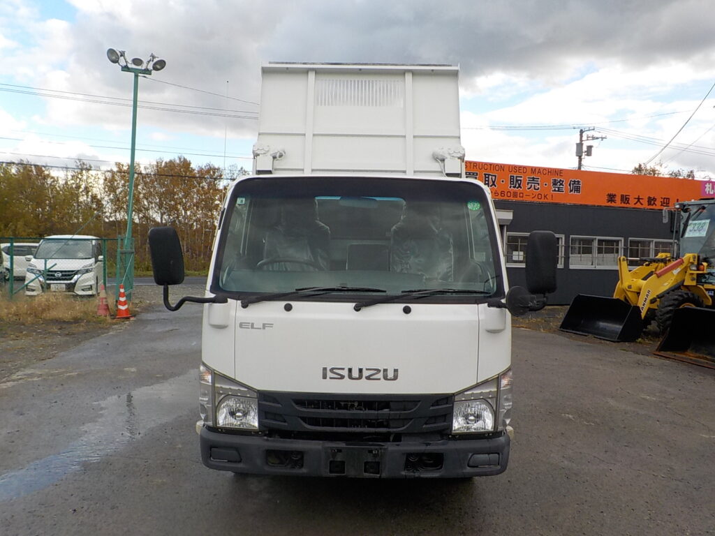 平成27年 エルフ2tダンプ 電動コボレーン