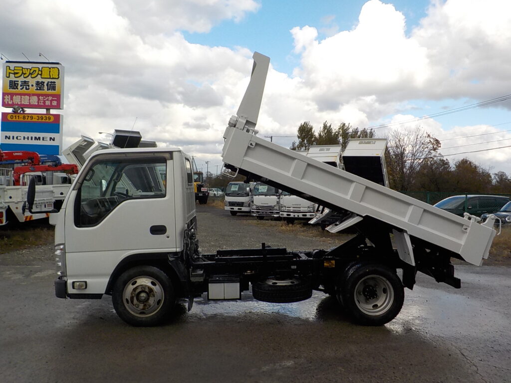 平成27年 エルフ2tダンプ 電動コボレーン