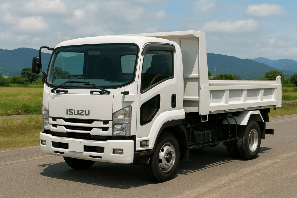 平成２９年式　いすゞ　フォワード　４ｔダンプ（車検整備付）★入庫予定　★早い者勝ち