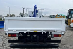 サムネイル: 平成24年　三菱　キャンター　２トン４段クレーンロング　フックイン・ラジコン・バックモニター（車検令和8年10月）