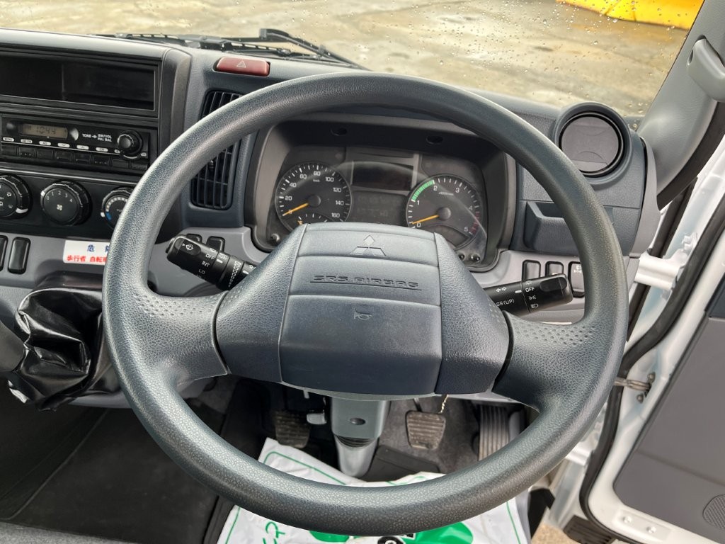 平成24年　三菱　キャンター　２トン４段クレーンロング　フックイン・ラジコン・バックモニター（車検令和8年10月）