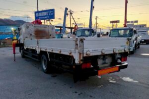 サムネイル: 平成23年式　コンドル増トンクレーン　4段ラジコン　ベッド付き　アルミアオリ